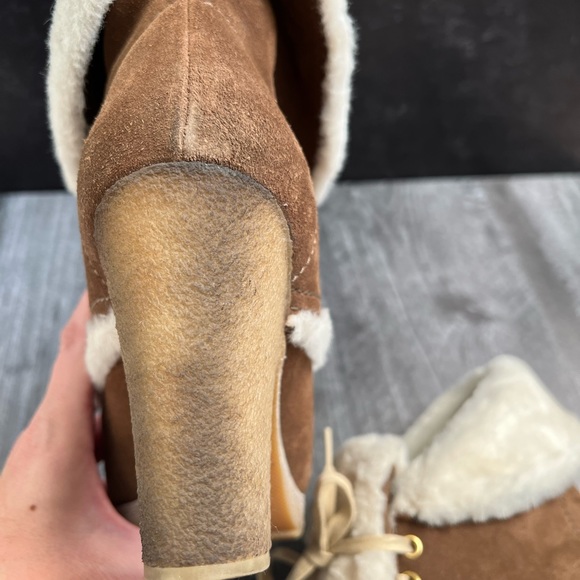 Prada Booties Shearling Booties Size 38 Calzature Donna - Picture 10 of 16